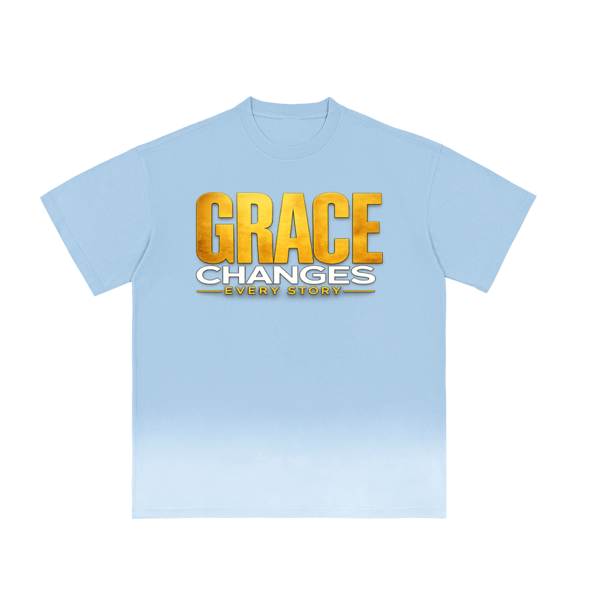 Grace Changes Every Story - Sunfade Vintage Washed T-Shirt