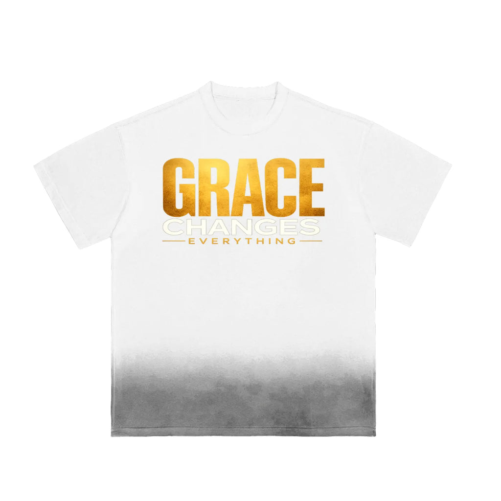 Grace Changes Every Story - Sunfade Vintage Washed T-Shirt