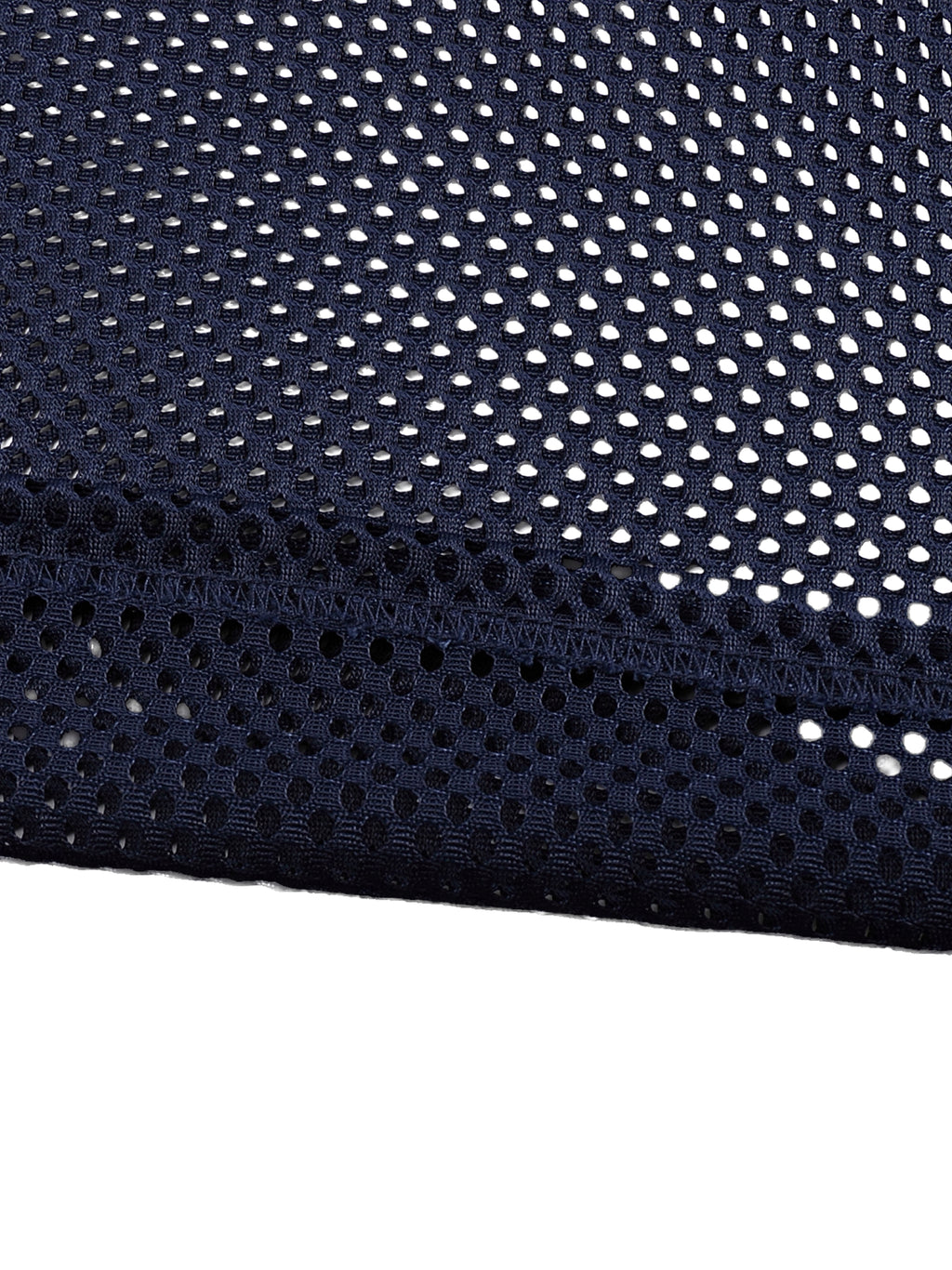 I WANT THE OVERFLOW — See-Through Boxy Net T-Shirt