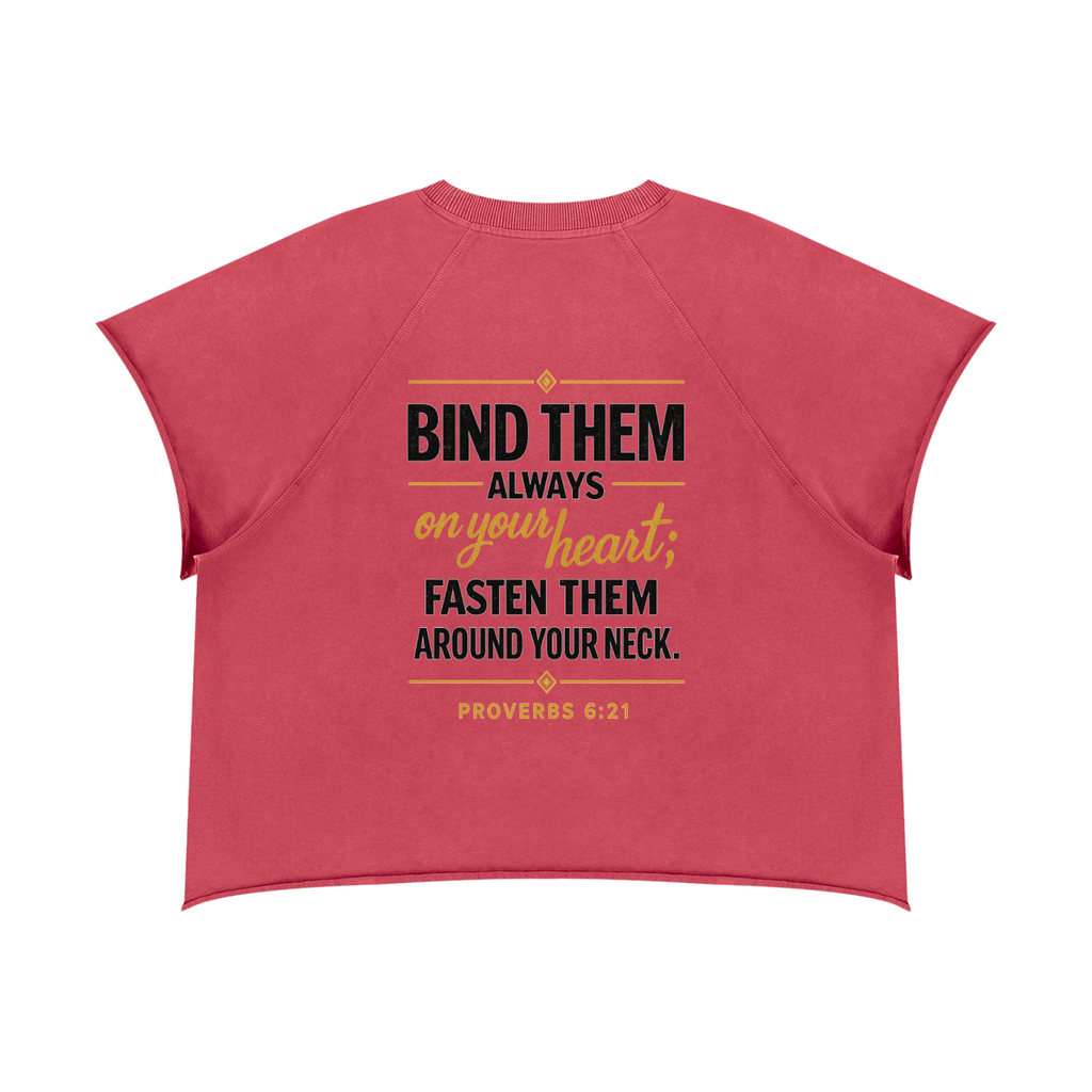 WEAR THE MESSAGE — Unisex Vintage Wash Boxy Raw Hem T-Shirt