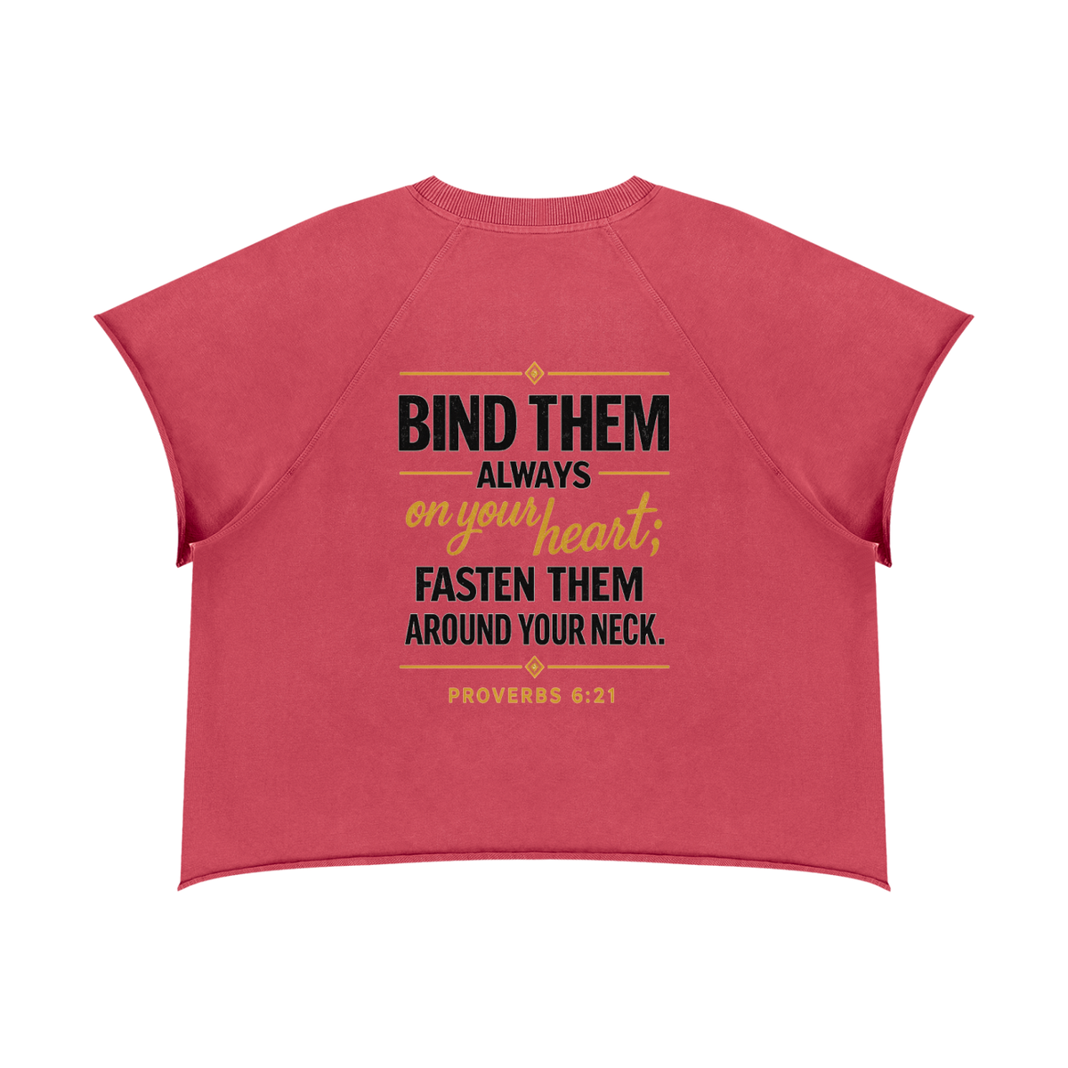 WEAR THE MESSAGE — Unisex Vintage Wash Boxy Raw Hem T-Shirt