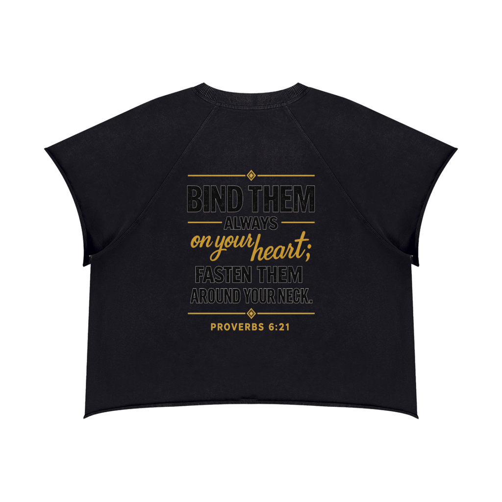 WEAR THE MESSAGE — Unisex Vintage Wash Boxy Raw Hem T-Shirt
