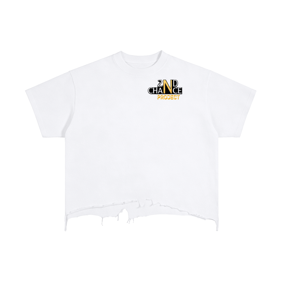 Worship is a Lifestyle - Vintage Wash Boxy Distressed Hem T-Shirt