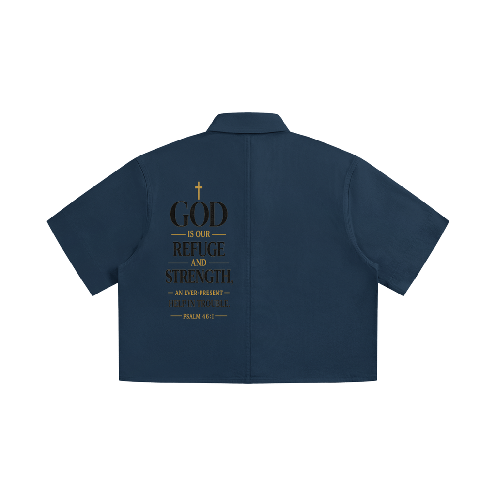I NEED GOD — Women’s Crop Short Sleeve Shirt