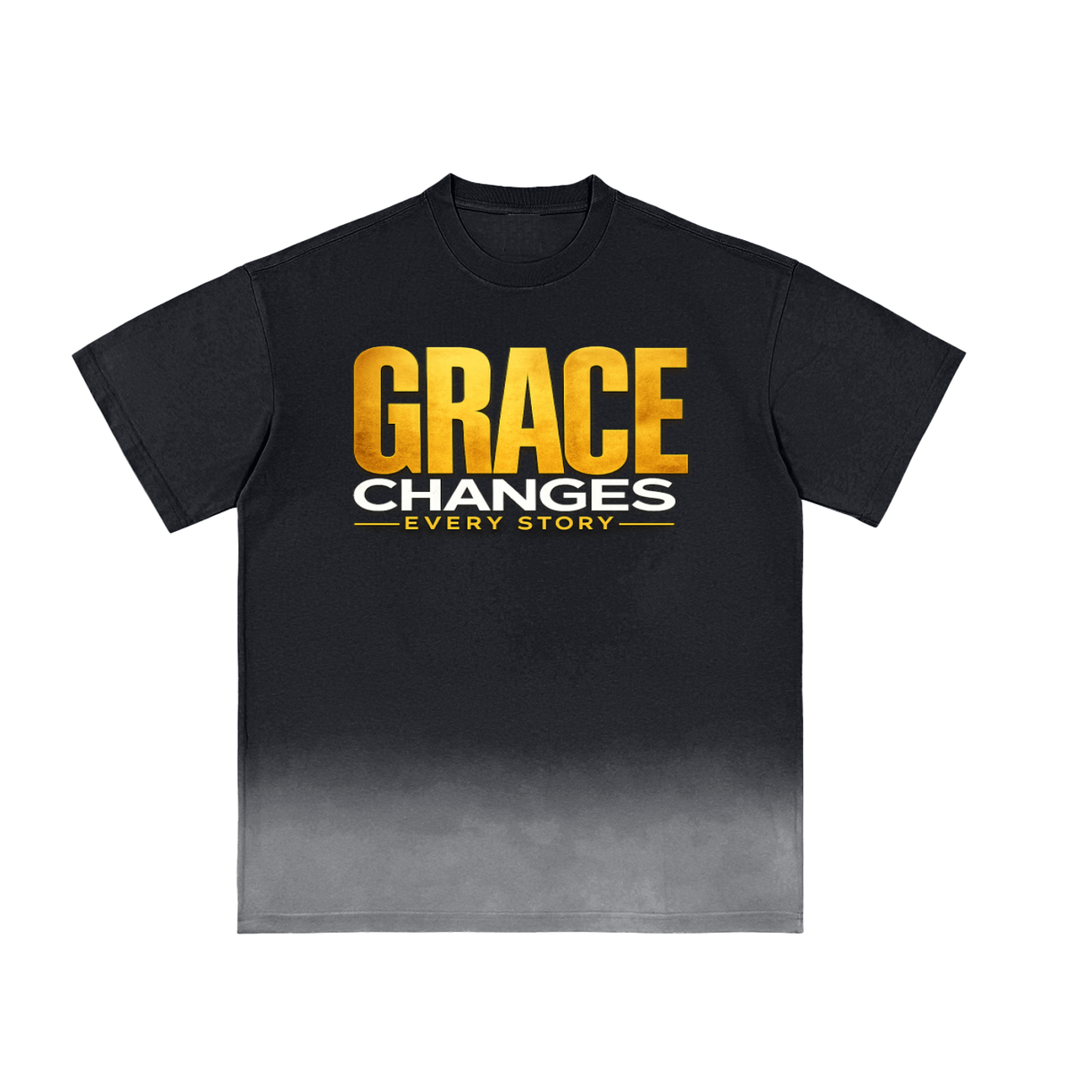 Grace Changes Every Story - Sunfade Vintage Washed T-Shirt